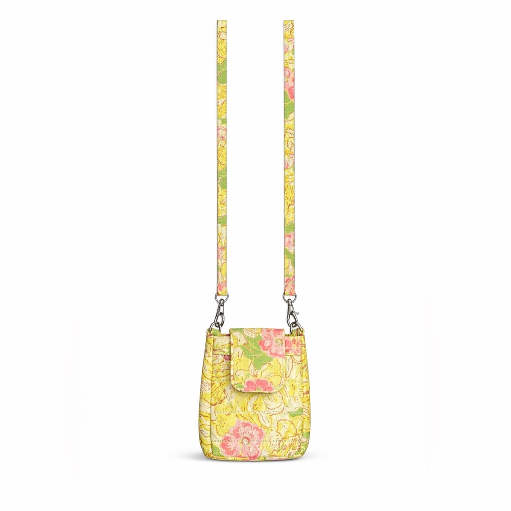🌸 Floral Quilted Mini Crossbody Bag | Lightweight Spring Summer Purse